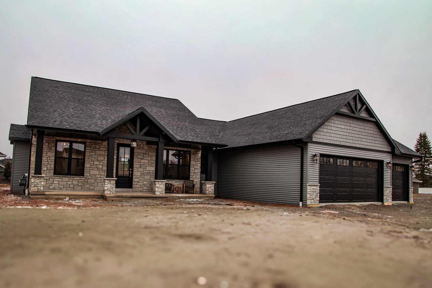 Suamico completed exterior